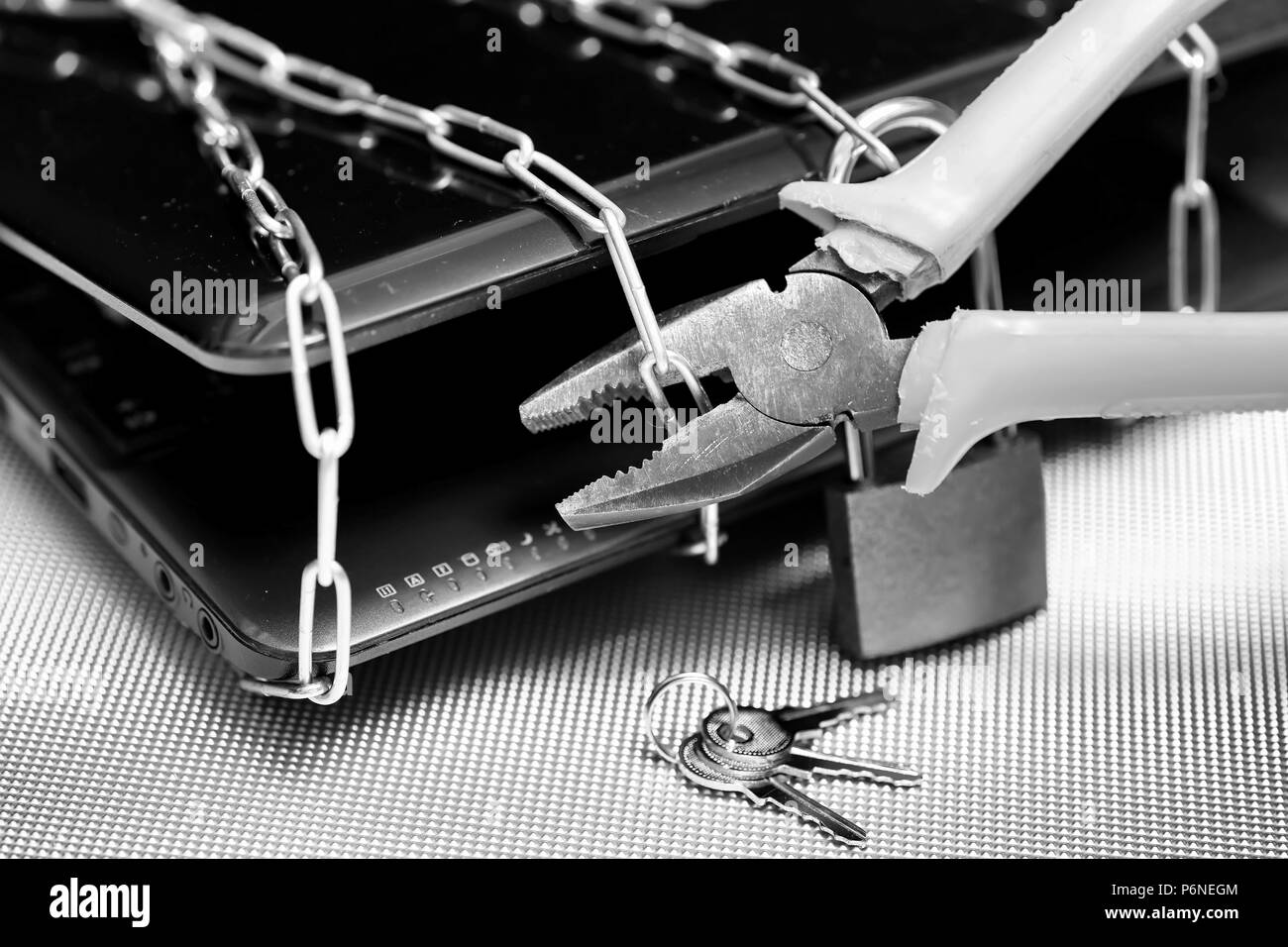 World Day without items of computer equipment Stock Photo Alamy
