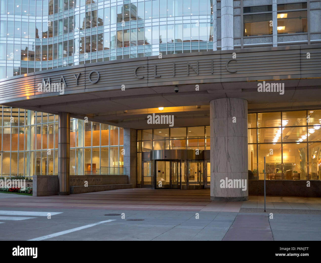 Mayo Clinic, Rochester, Minnesota. Stock Photo