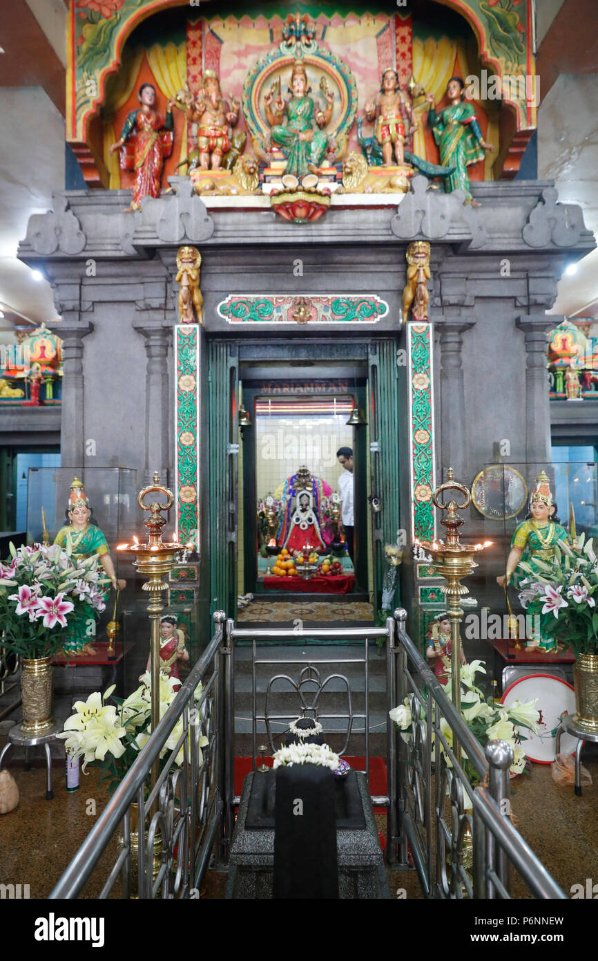Sanctuary. Goddess Mariamman.  Ho Chi Minh City. Vietnam. Stock Photo