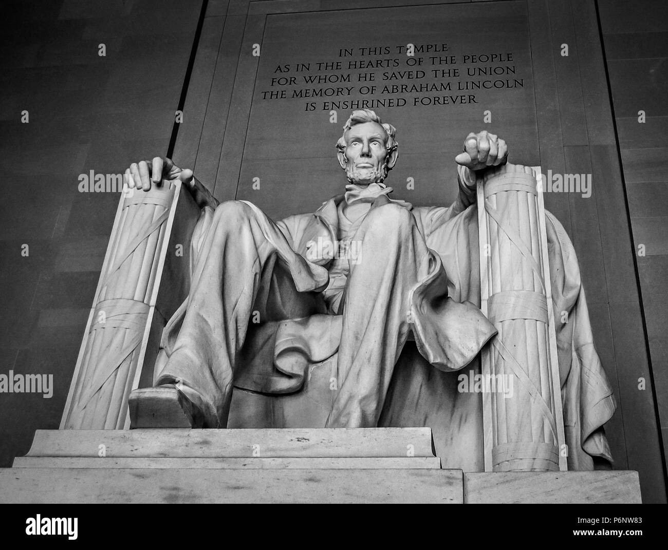 Lincoln Memorial Stock Photo