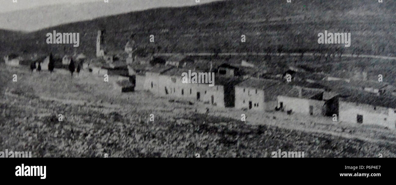 1920. Canyada. Vista. Stock Photo