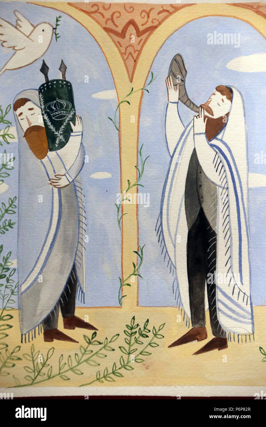 Shofar painting hires stock photography and images Alamy
