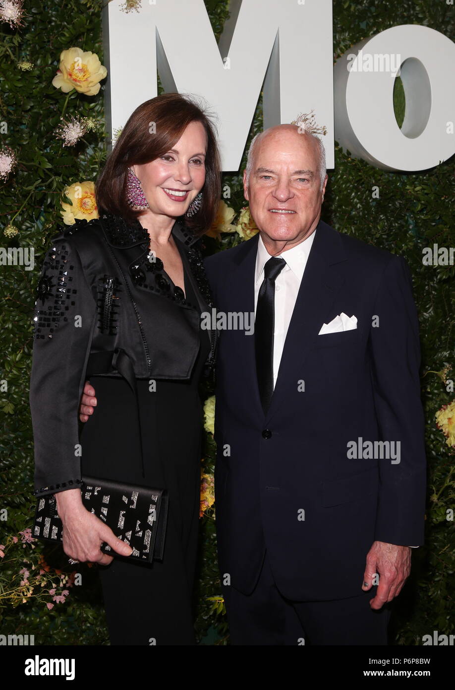 MOMA's Party in the Garden 2018 at The Museum of Modern Art  Featuring: Marie-Josee Kravis, Henry Kravis Where: New York, New York, United States When: 31 May 2018 Credit: Derrick Salters/WENN.com Stock Photo