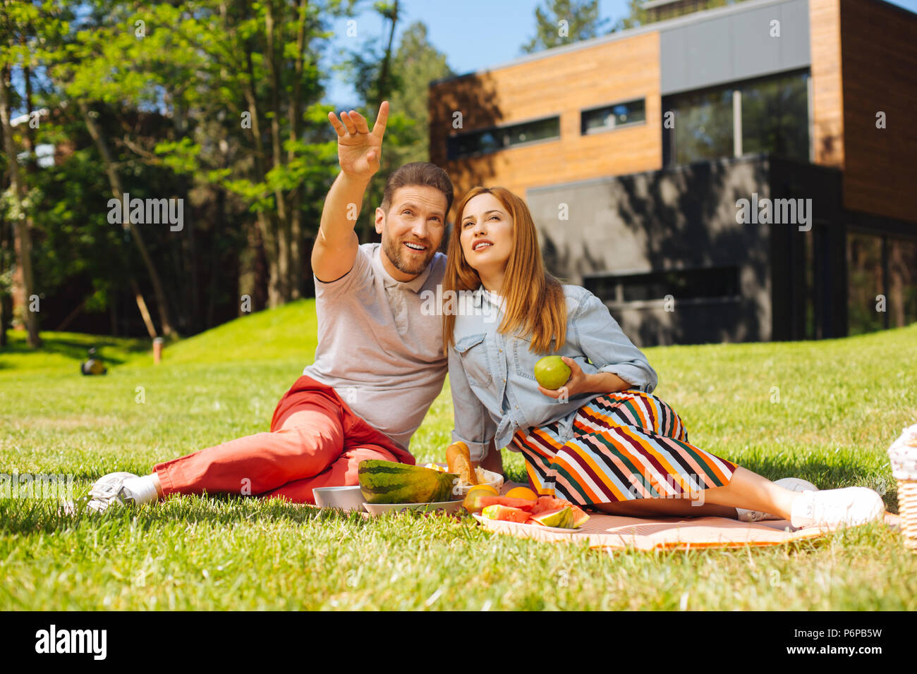 Summer woman relaxing having hi-res stock photography and images - Alamy