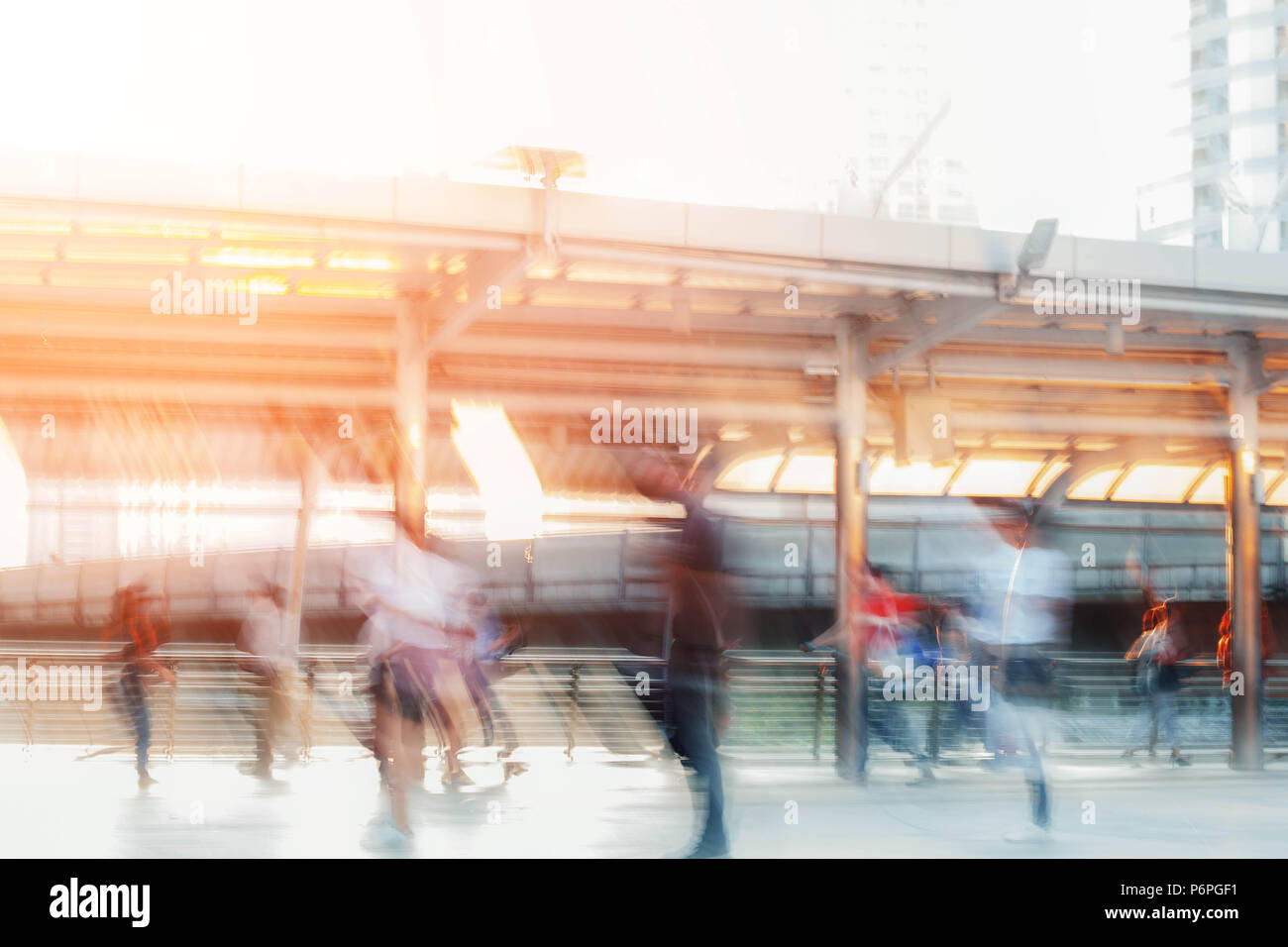 Blur image crowd in hi-res stock photography and images - Alamy