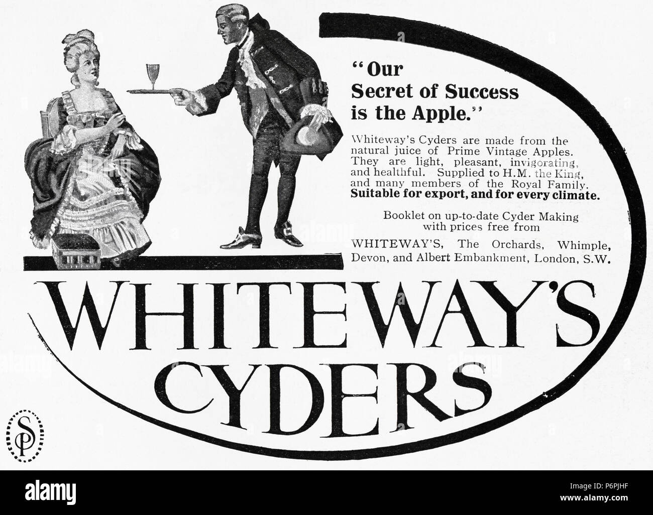 Early 20th century old vintage original antique advert advertising