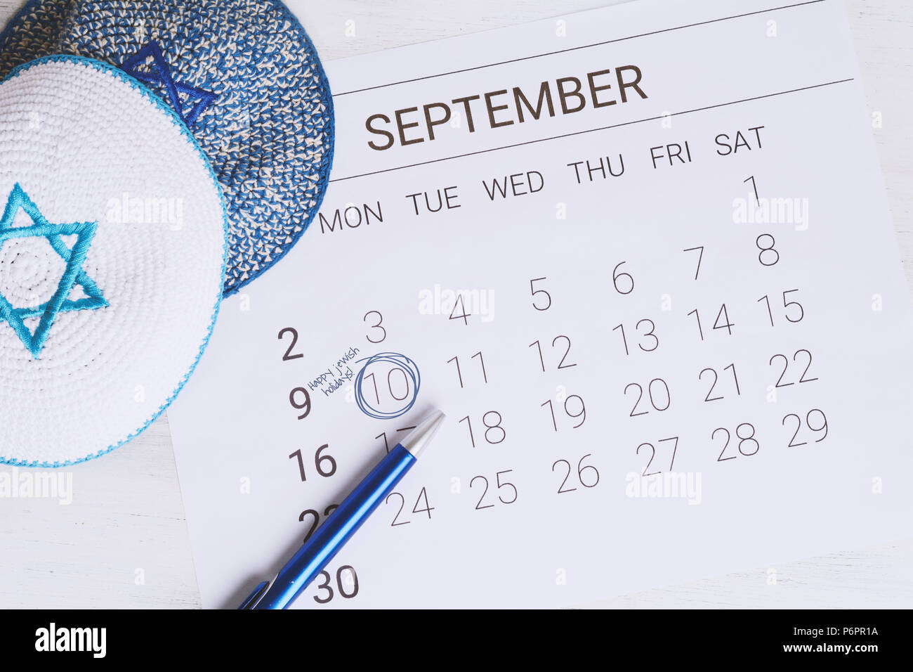 Judaic calendar hi-res stock photography and images - Alamy