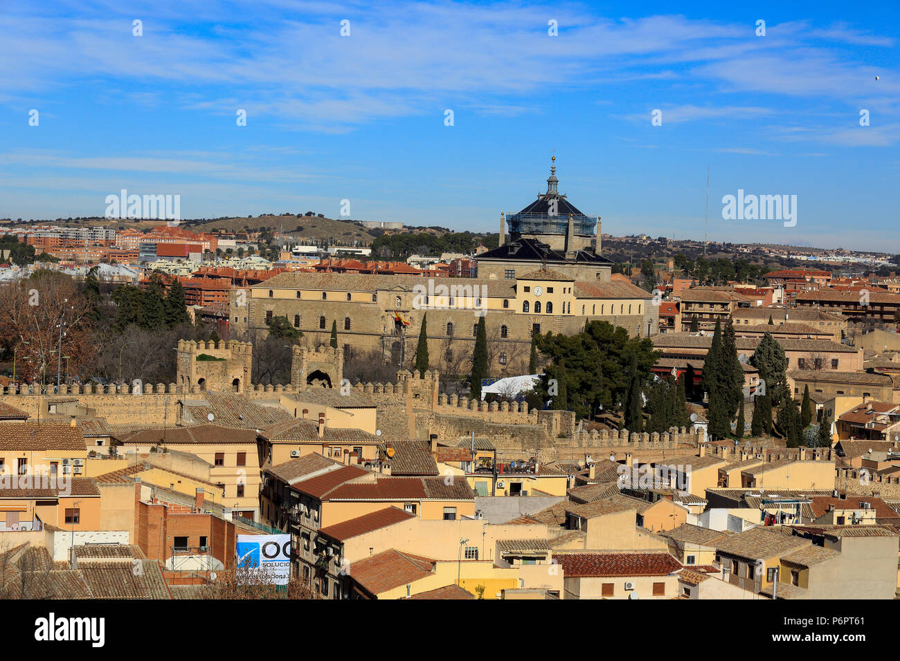 Cityscape of the historic city Toledo, Spain, Europe Stock Photo