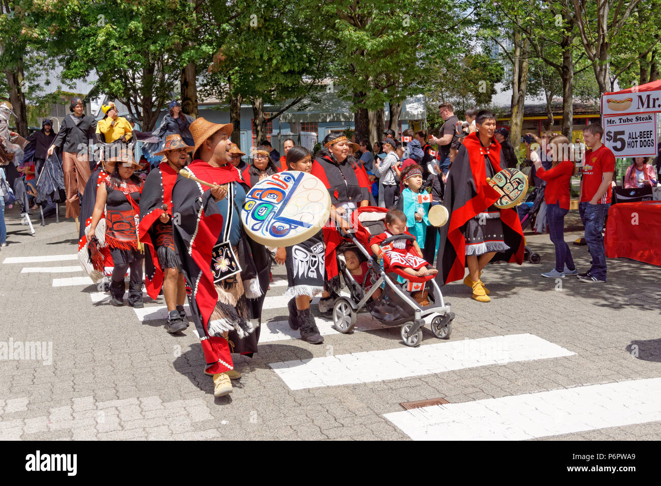 Pride parade canada first nation hi-res stock photography and images