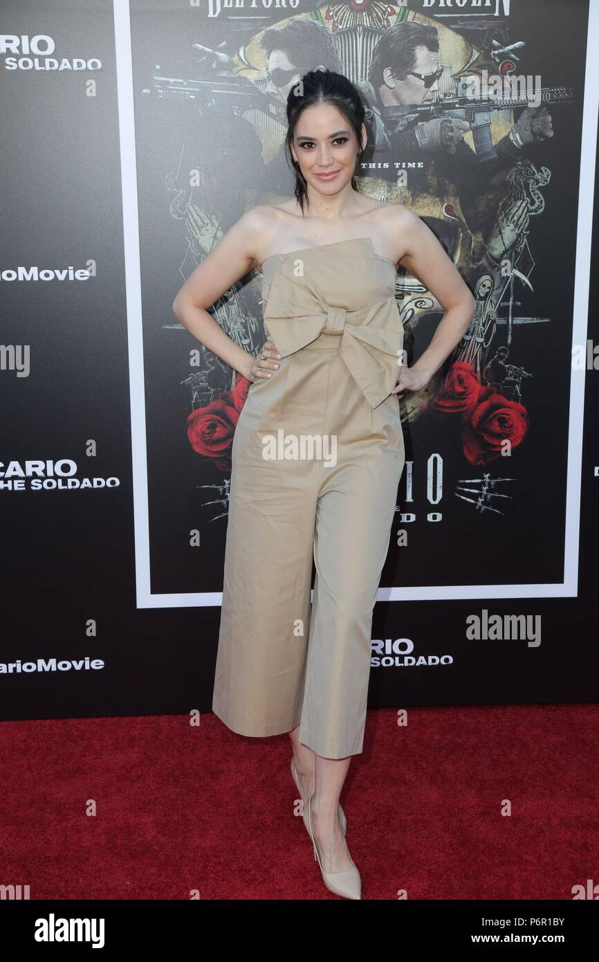 Edy Ganem at arrivals for SICARIO: DAY OF THE SOLDADO Premiere, Regency Village Theatre - Westwood, Los Angeles, CA June 26, 2018. Photo By: Priscilla Grant/Everett Collection Stock Photo