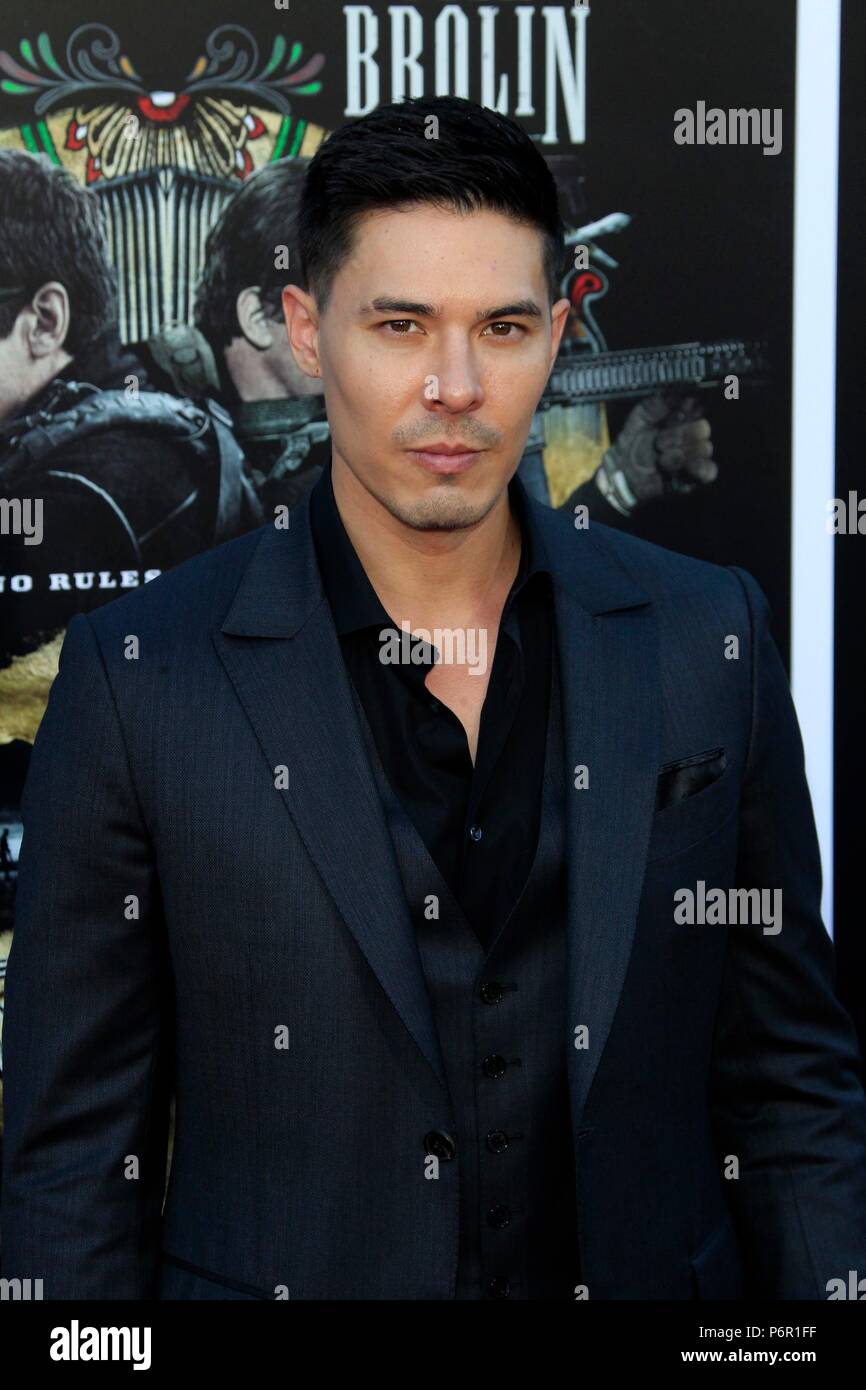 Lewis Tan at arrivals for SICARIO: DAY OF THE SOLDADO Premiere, Regency Village Theatre - Westwood, Los Angeles, CA June 26, 2018. Photo By: Priscilla Grant/Everett Collection Stock Photo