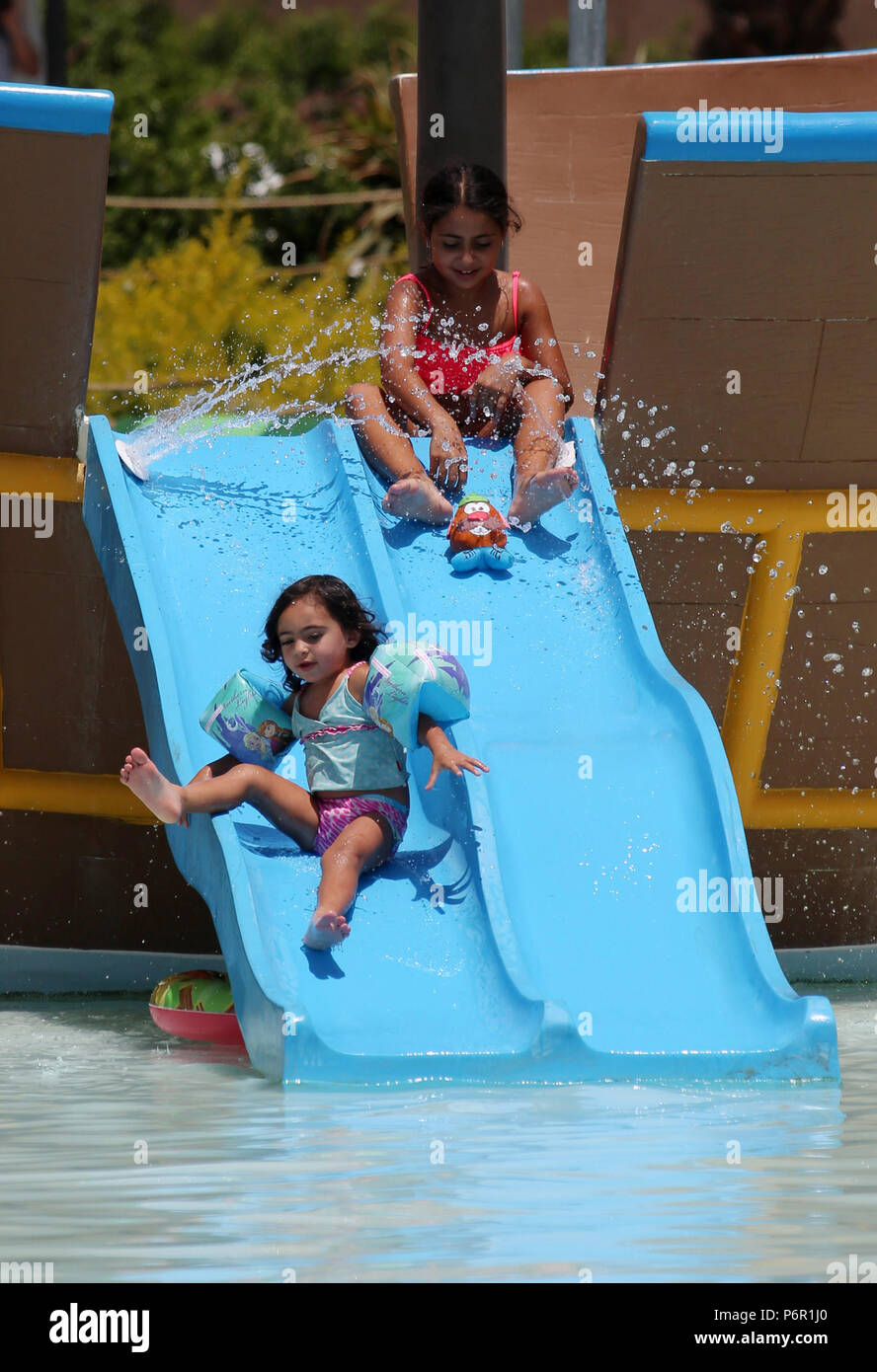 Jericho, West Bank, Palestinian Territory. 2nd July, 2018. Palestinians