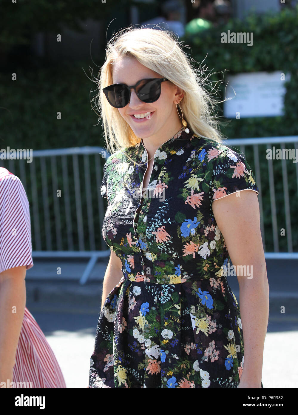 London, UK, July 2nd 2018. Ellie Goulding seen arriving for the
