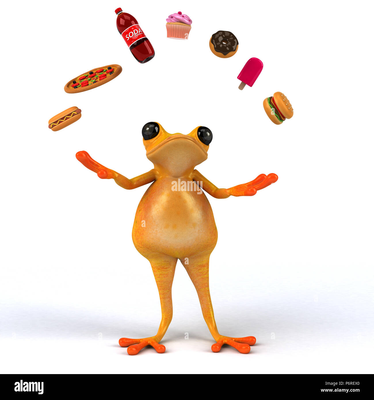 Fat frog ice cream hi-res stock photography and images - Alamy