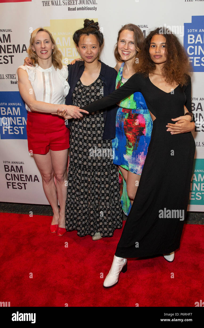 Elizabeth Rao New York, United States. 30th June, 2018. Krista Parris, Elizabeth Rao ...