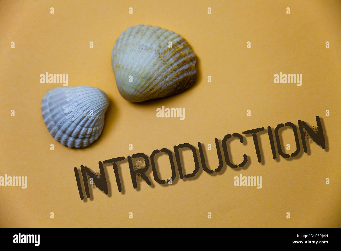 Handwriting text writing Introduction. Concept meaning First part of a ...