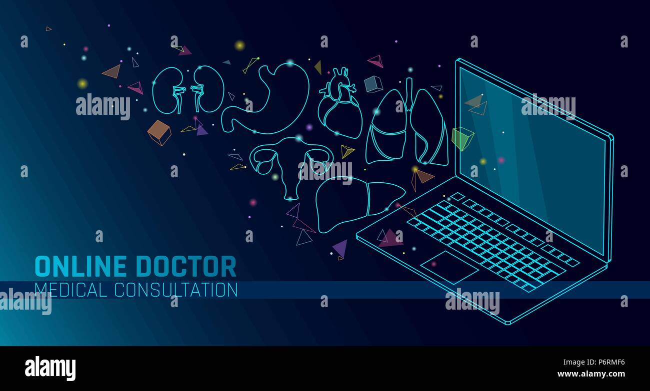 Doctor online medical app mobile applications. Digital healthcare