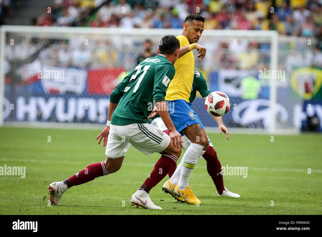 Samara Russia 02nd July 2018 Sofyan Amrabat Of Morocco And