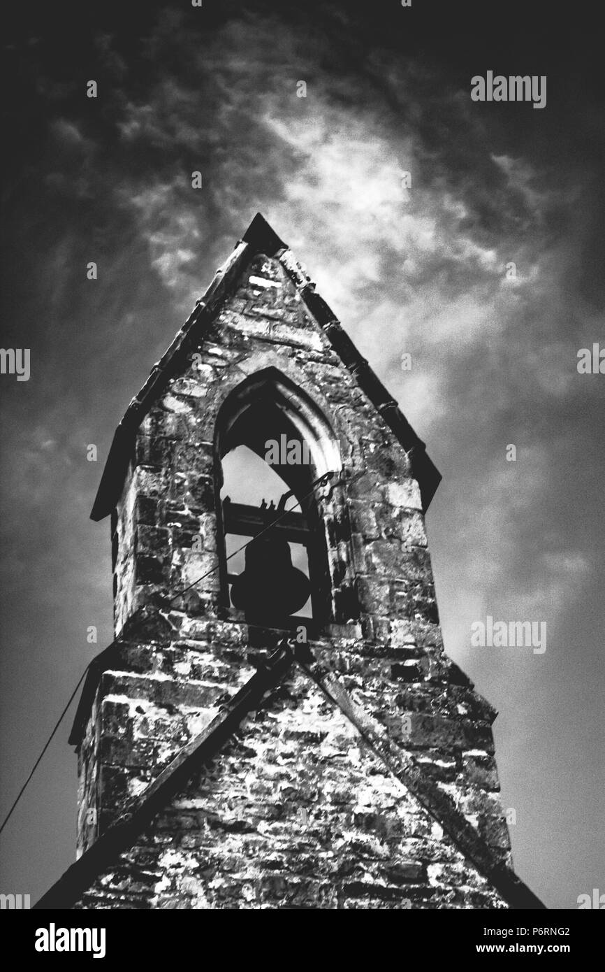 Church bell Black and White Stock Photos & Images - Alamy