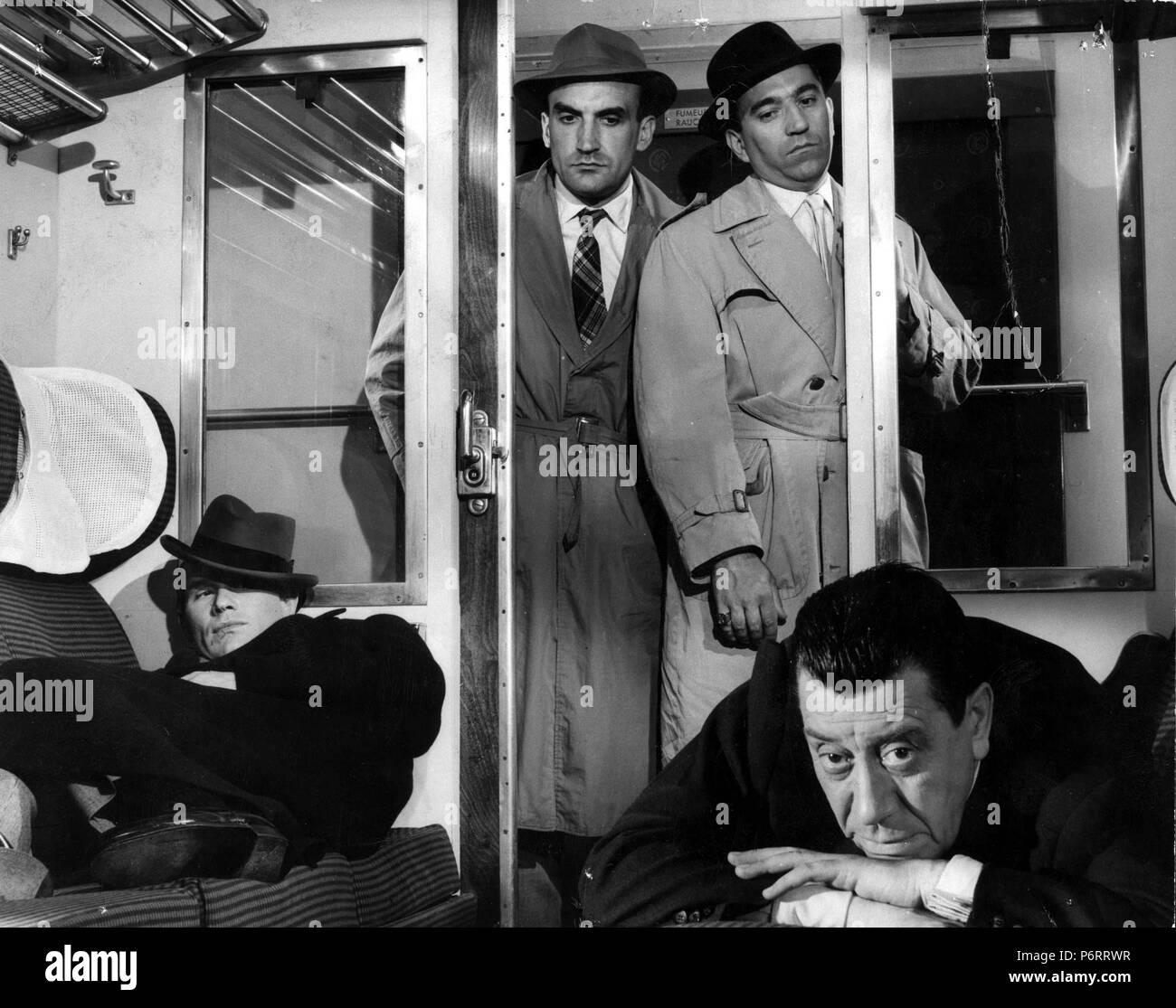 Le Caïd The Boss Year: 1960 - France Director: Bernard Borderie Fernandel, Marcel Bozzuffi, Georges Géret Stock Photo
