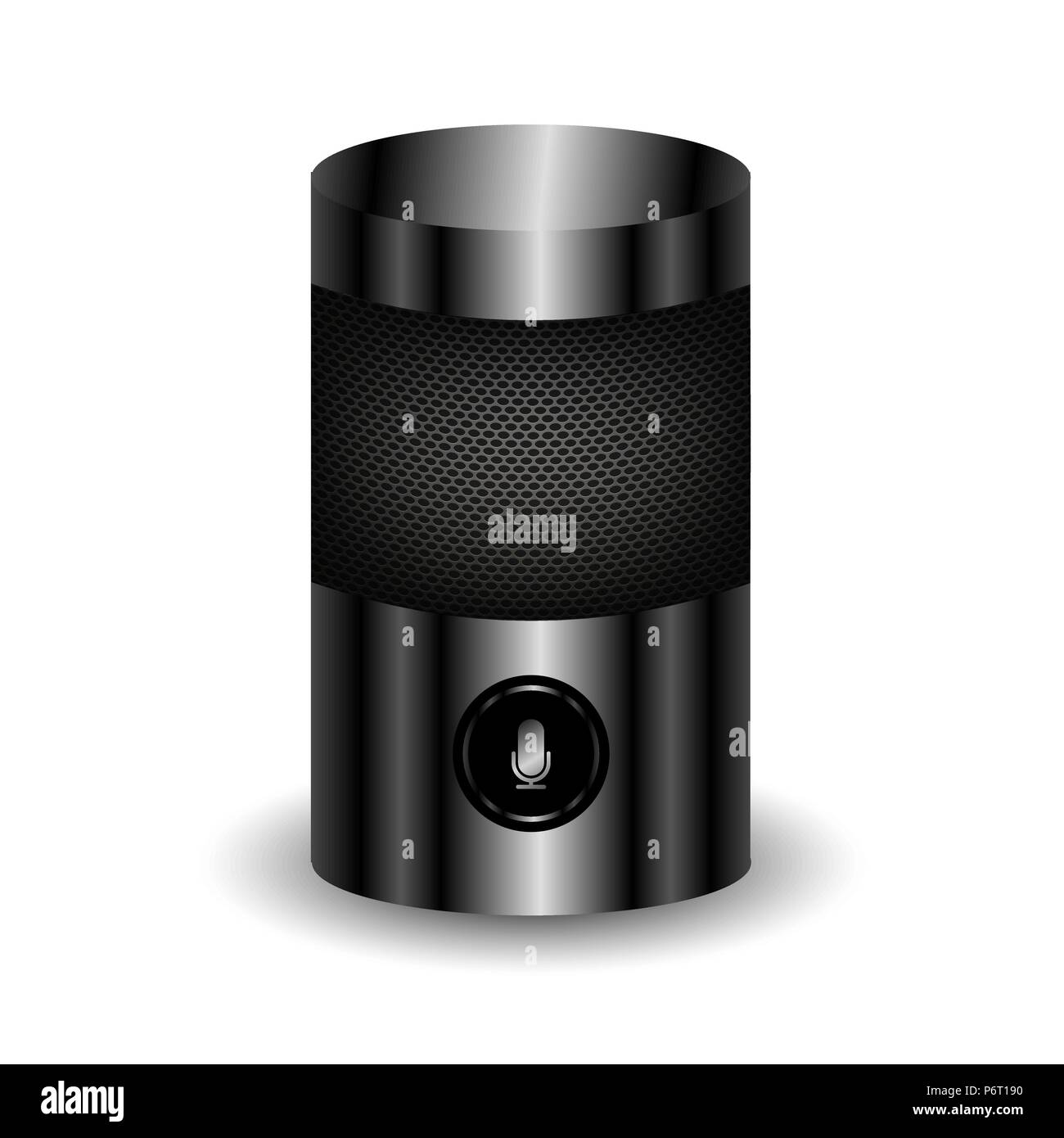 Modern Smart Speaker Stock Vector