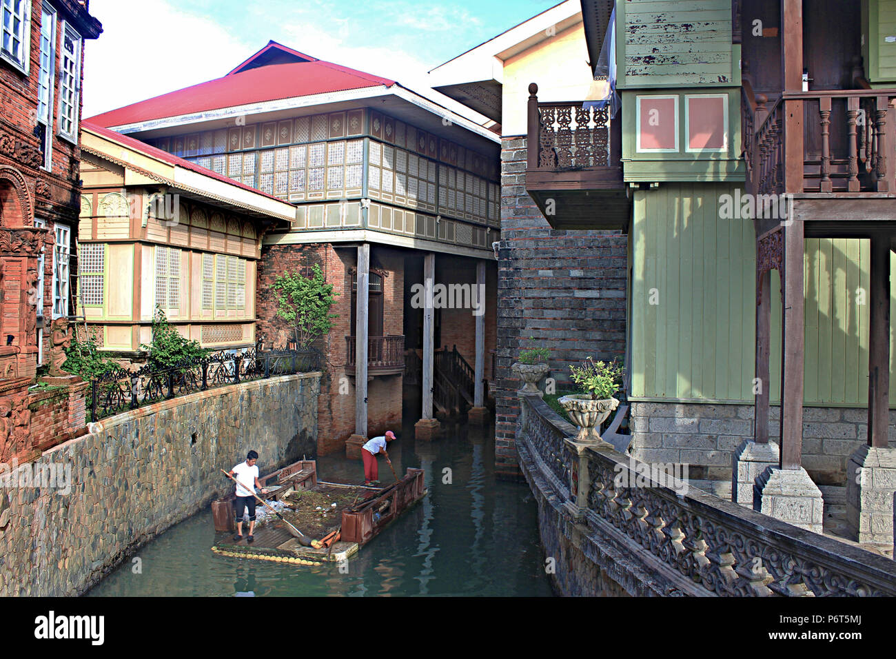 Beautiful Old Spanish Village Style in the Philippines, Las Casas Filipinas De  Acuzar, Bataan Philippines Stock Photo - Alamy