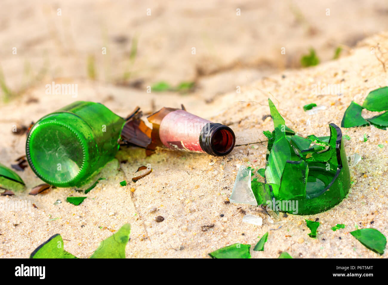 Broken Beer Bottle