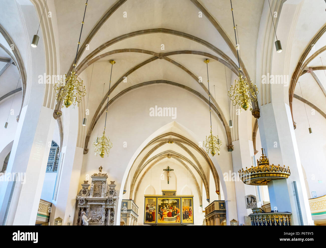 Saint Mary's City Church Stadtkirche Lutherstadt Wittenberg Germany