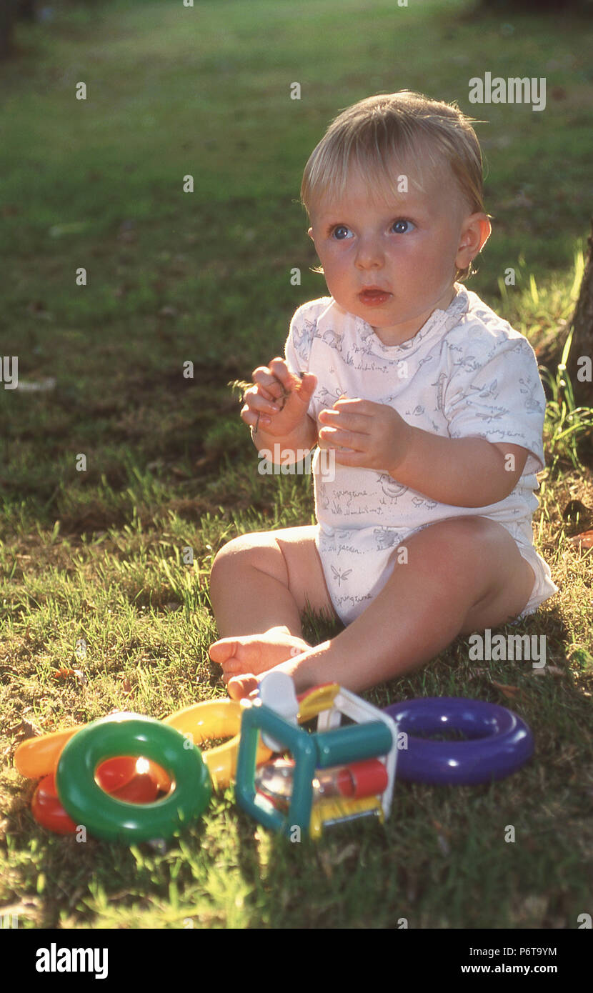 toys in the garden