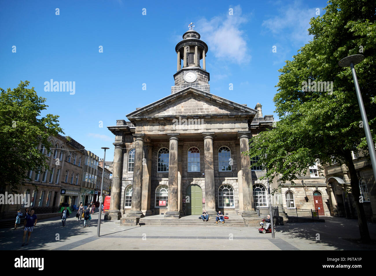 Lancaster City Museum in the former town hall england uk Stock Photo