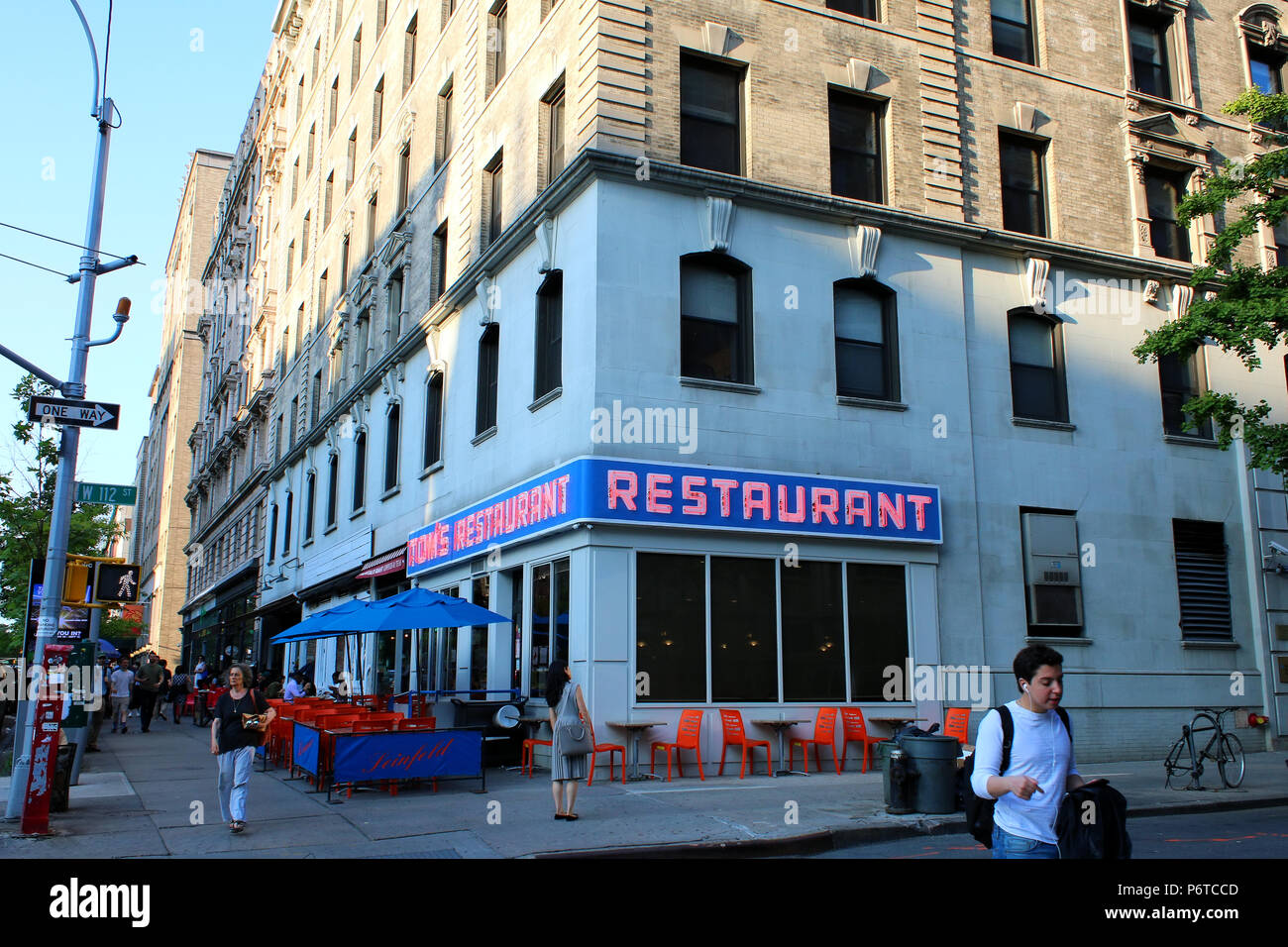 NEW YORK, NY JUNE 15 Tom's Restaurant, which exterior was routinely