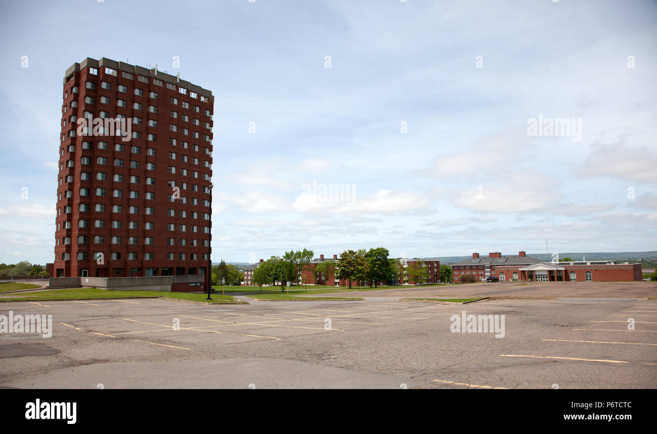 June 3, 2018 Wolfville, Nova Scotia One of the tallest buildings in