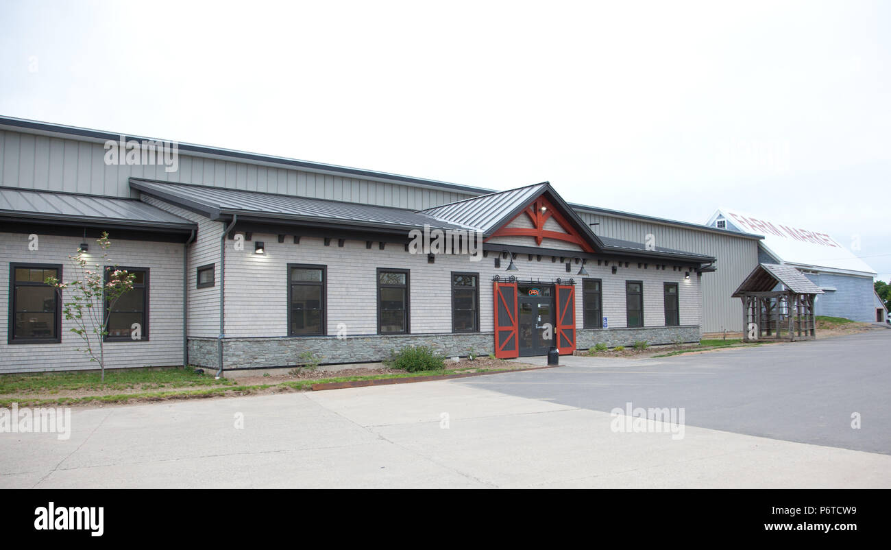 June 4, 2018 Greenwich, Nova Scotia The newly renovated noggins