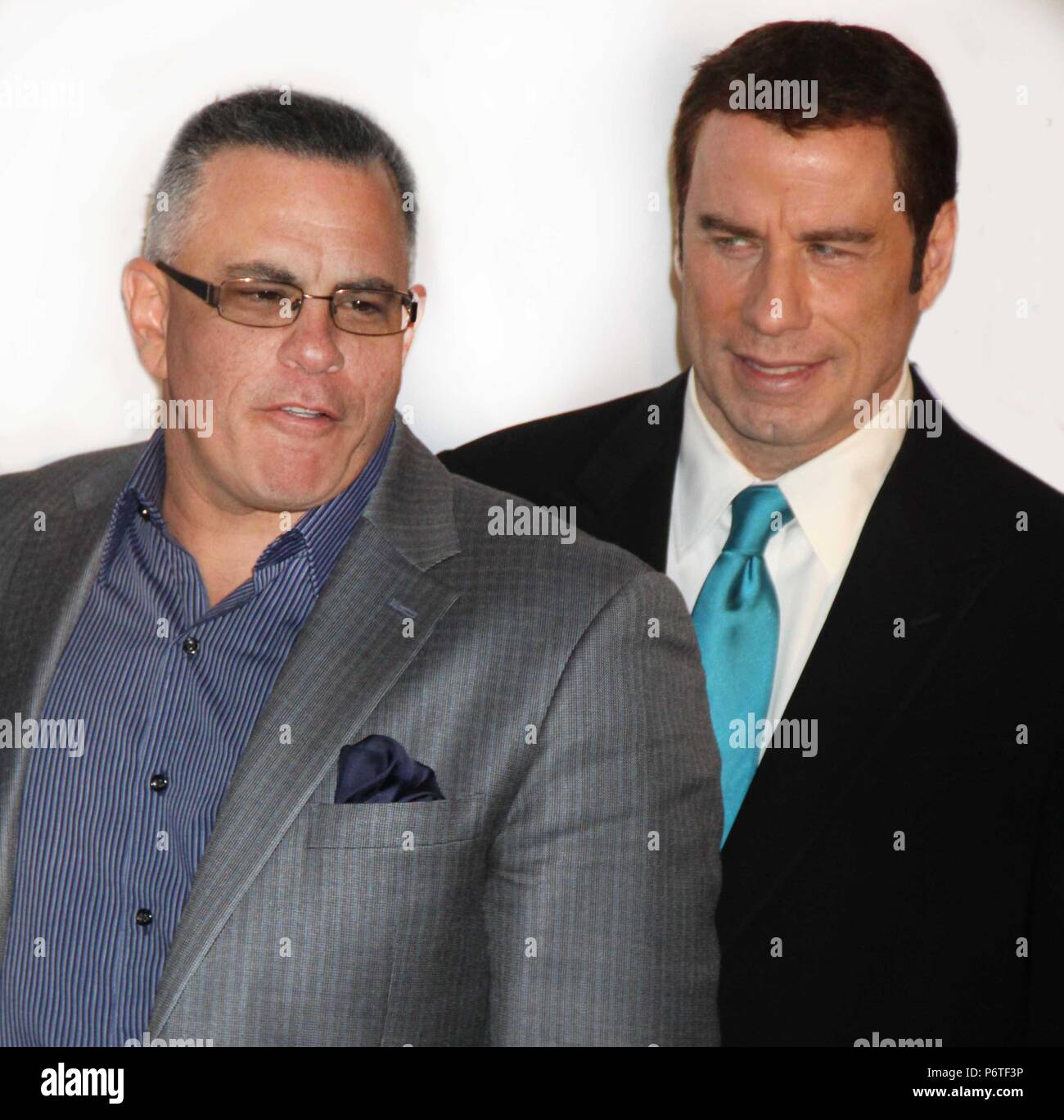 New York City 2011 John Gotti Jr. John Travolta Photo by John Barrett