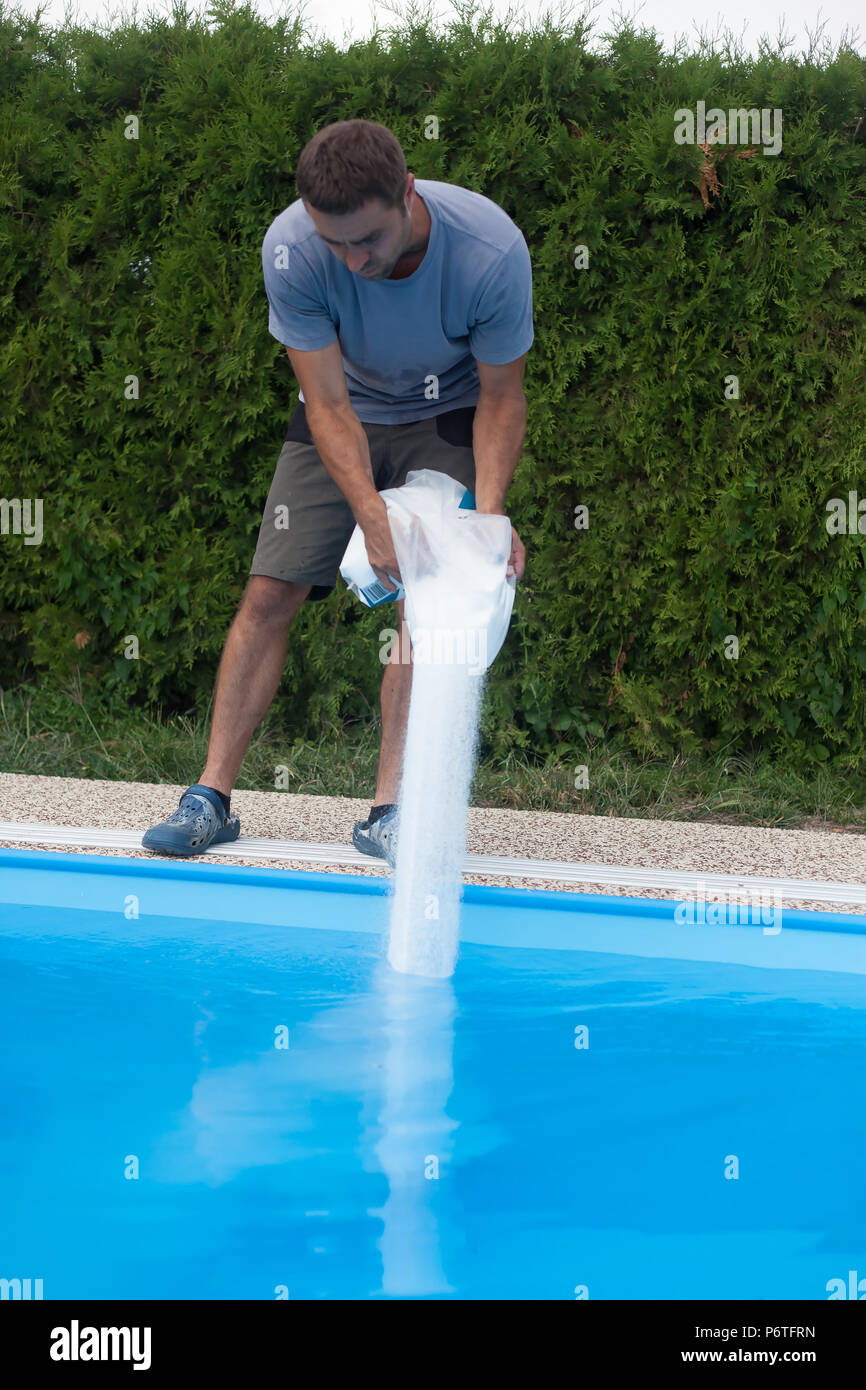 Salt Pool Guys Man complements sea salt hi-res stock photography and images - Alamy