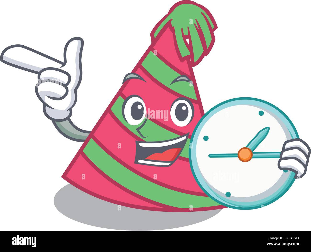 Cartoon colored clock timer hi-res stock photography and images - Alamy