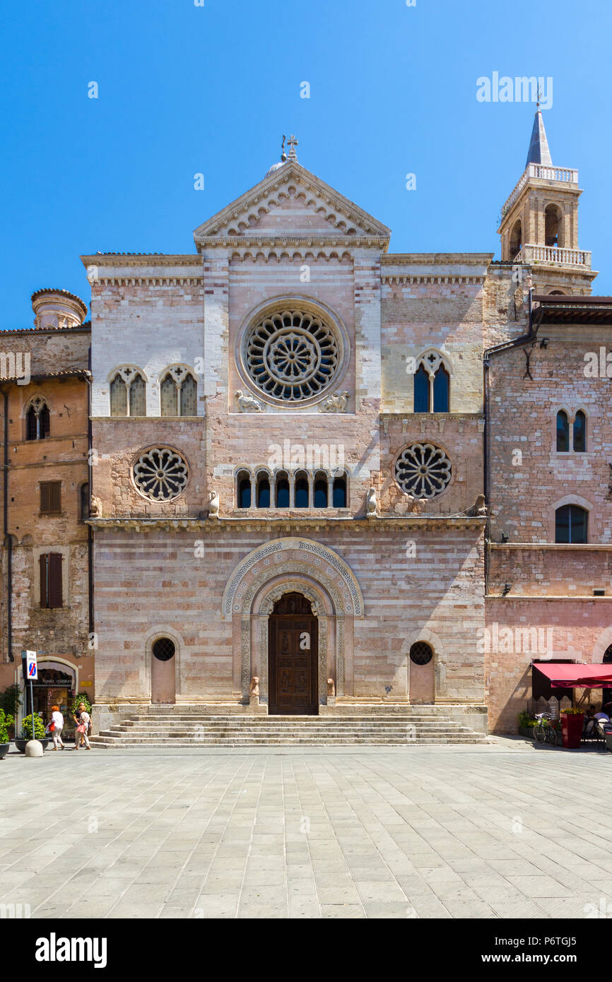 Foligno Italy 8 August 2017 Cattedrale Di San Feliciano In Foligno Umbria Central Italy Stock Photo Alamy