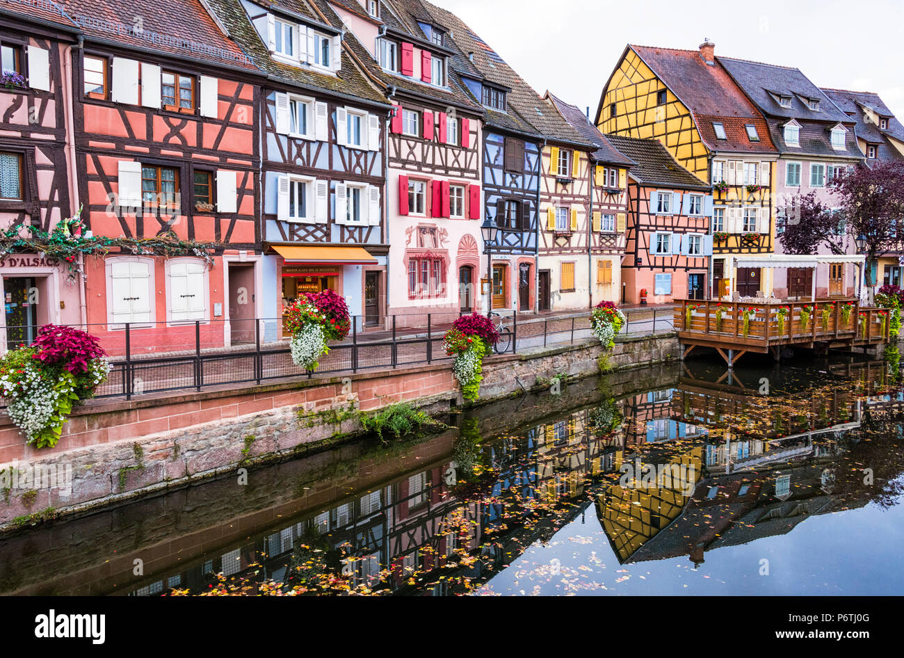 The Little Venice, Colmar, Alsatian Wine Route, France Stock Photo - Alamy