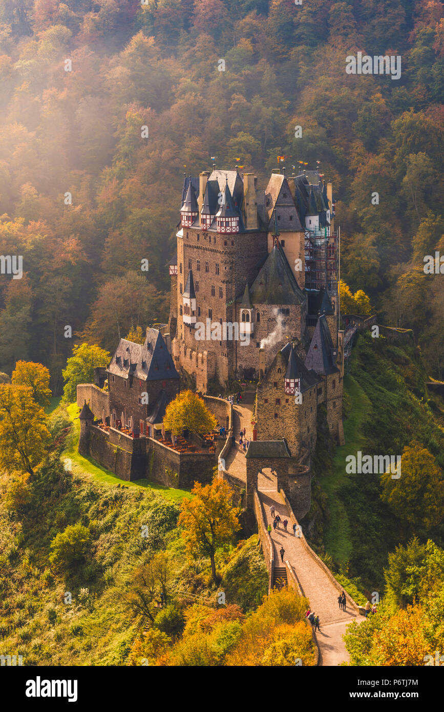 Eltz Castle Wierschem Mayen Koblenz Rhineland Palatinate Germany Stock Photo Alamy