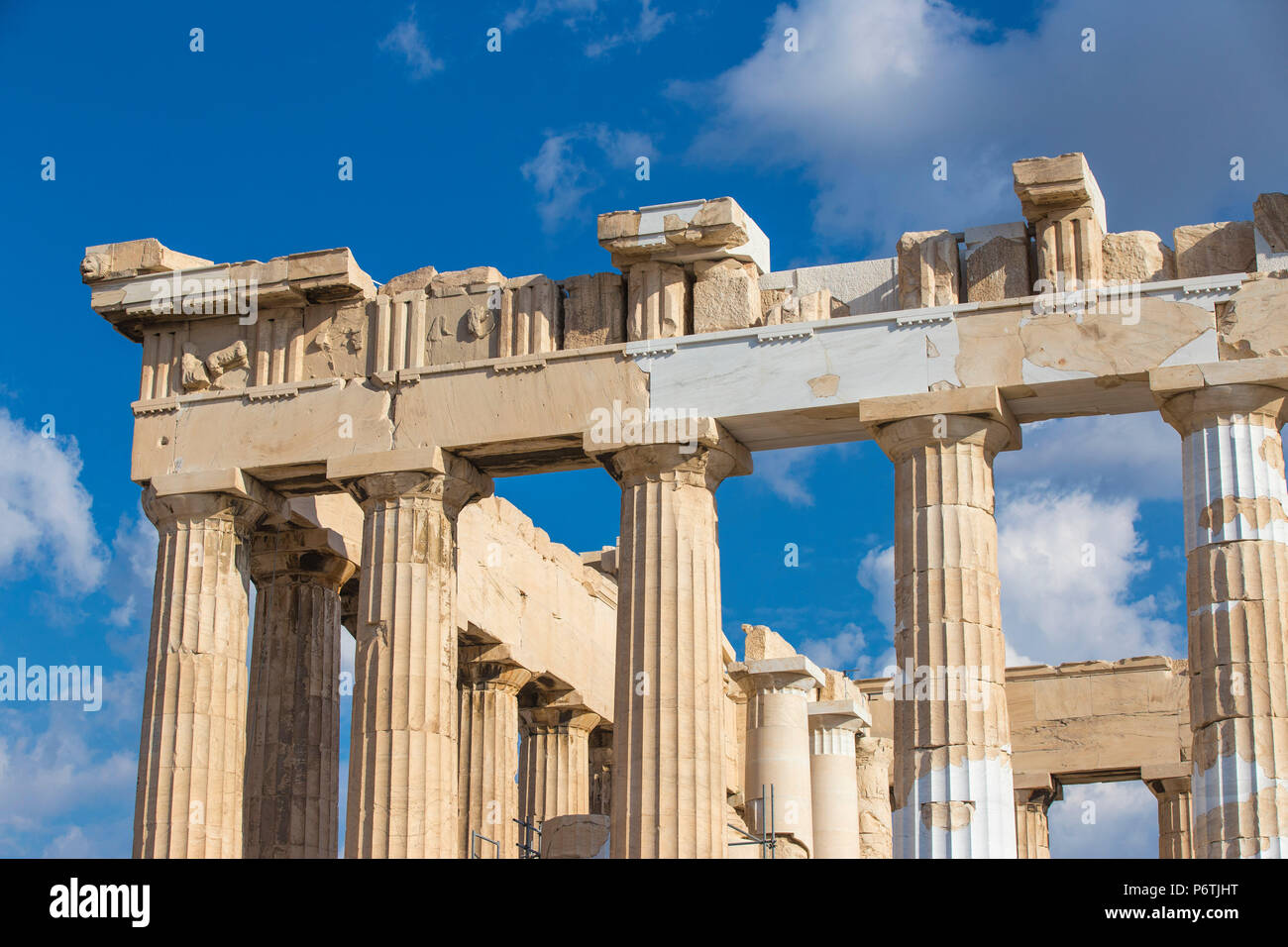 Greece, Attica, Athens, The Acropolis, The Parthenon Stock Photo