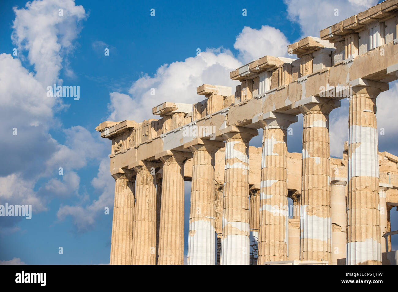 Greece, Attica, Athens, The Acropolis, The Parthenon Stock Photo
