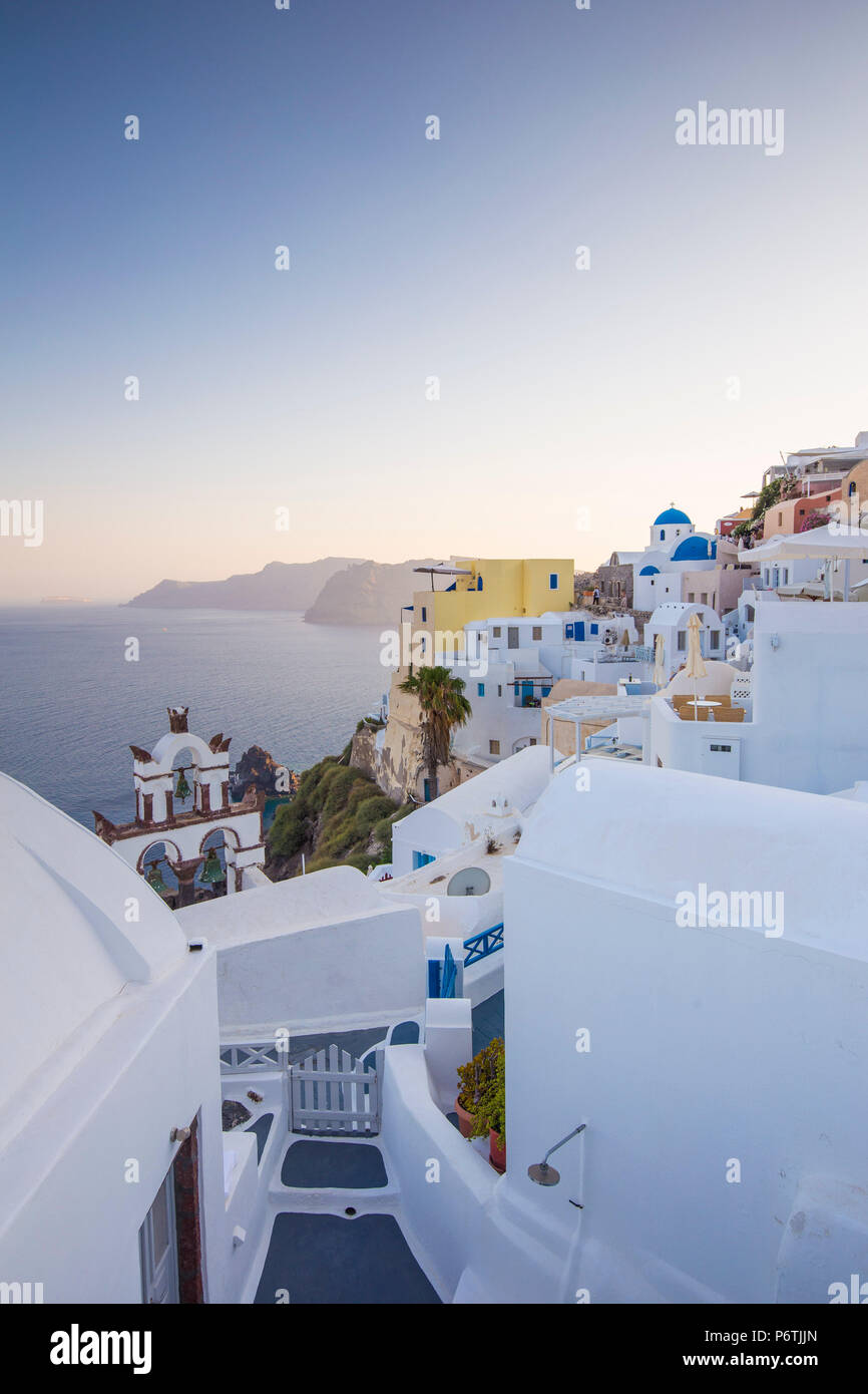 Oia, Santorini (Thira), Cyclades Islands, Greece Stock Photo