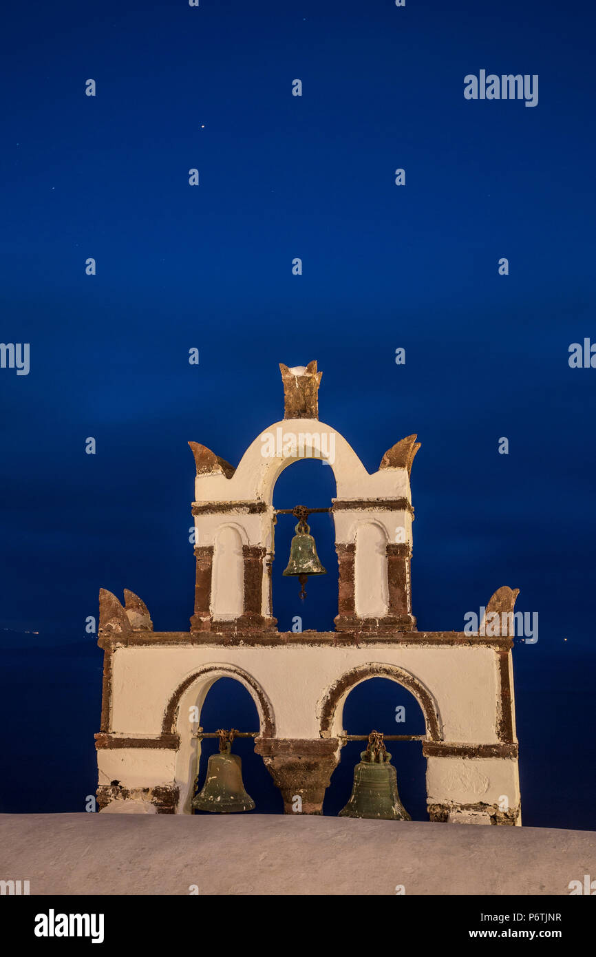 Oia, Santorini (Thira), Cyclades Islands, Greece Stock Photo