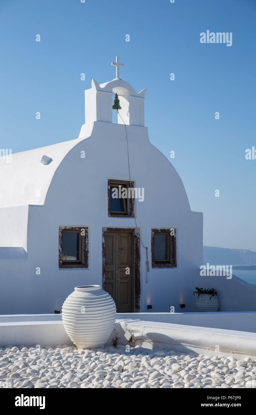 Oia, Santorini (Thira), Cyclades Islands, Greece Stock Photo