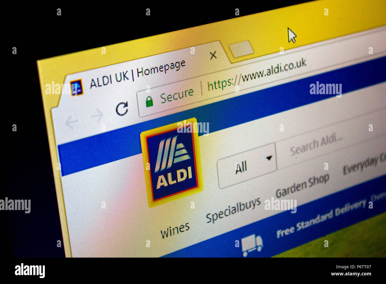 site ALDI Stock Photo Alamy