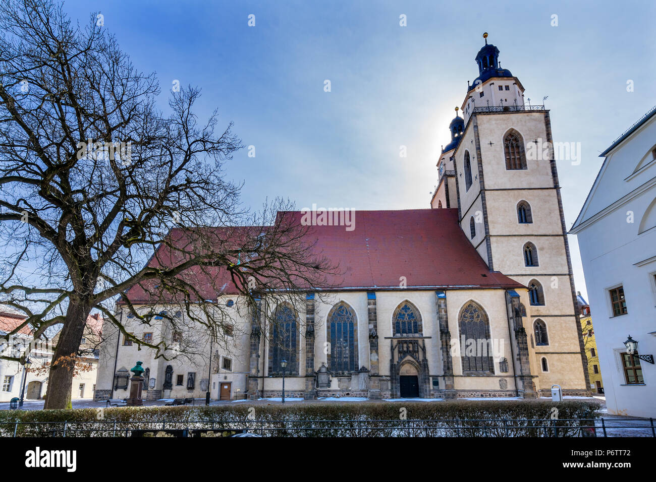 Saint Mary's City Church Stadtkirche Lutherstadt Wittenberg Germany