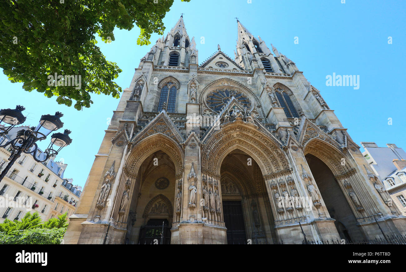 Basilica of Saint Clotilde , Paris, France Stock Photo Alamy