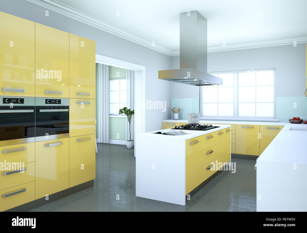 yellow-modern-kitchen-interior-design-illustration-P6TW5X.jpg