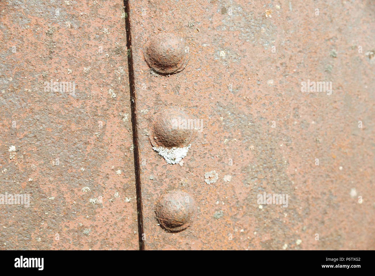 Copper rivets corrosion hi-res stock photography and images - Alamy