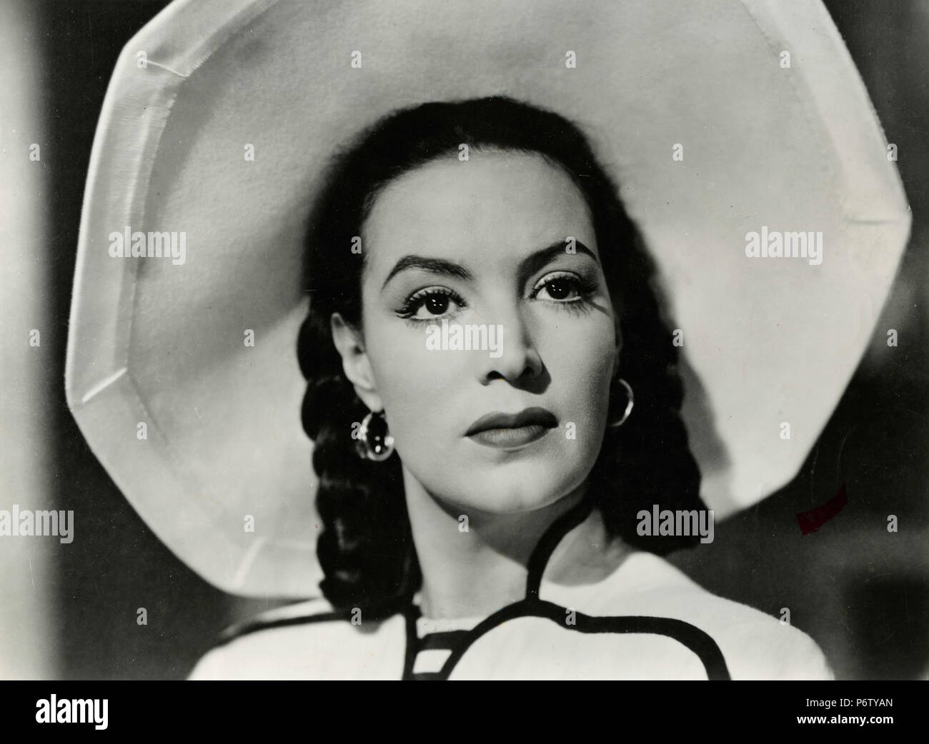 Mexican actress Maria Felix in the movie Donna Diabla, 1949 Stock Photo ...